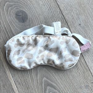 Leopard Print Satin Sleep Mask
